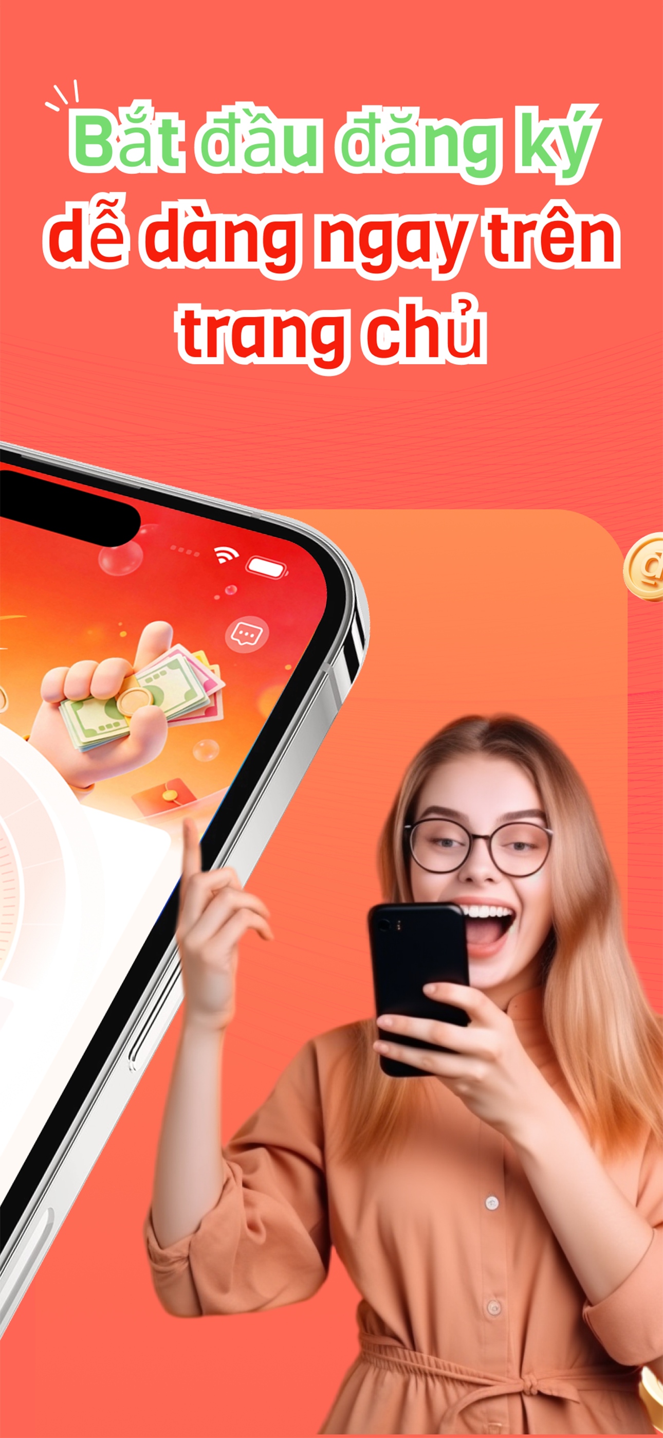 Loan service app screen